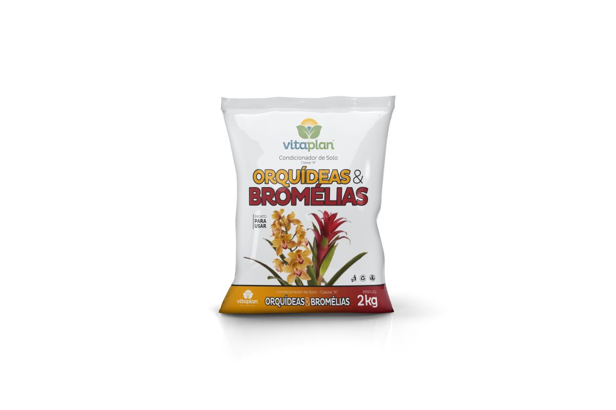 Terra para Orquideas e Bromelias