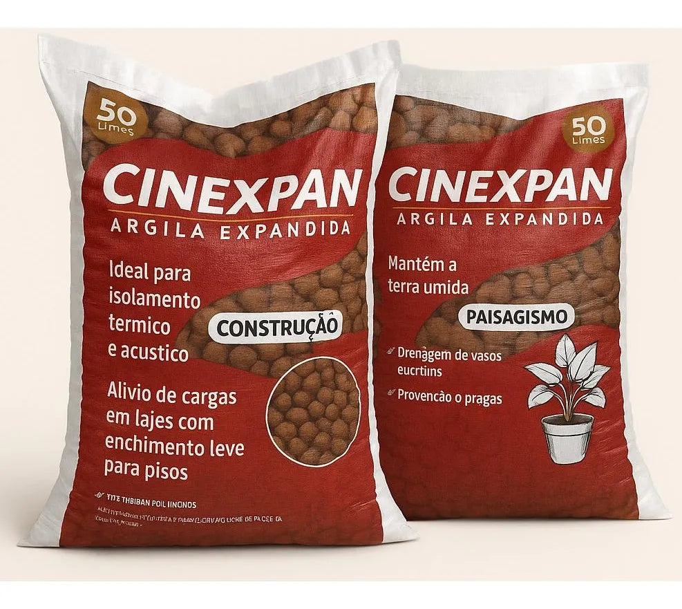 Argila Expandida 50 Litros