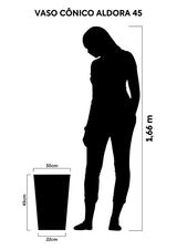 Vaso Conico Aldora 45