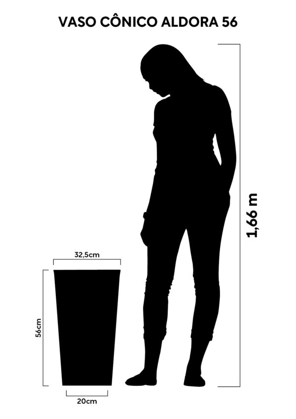 Vaso Conico Aldora 56