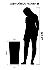 Vaso Conico Aldora 66