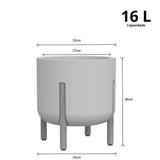 Vaso Cilindrico Decore Urbe 33
