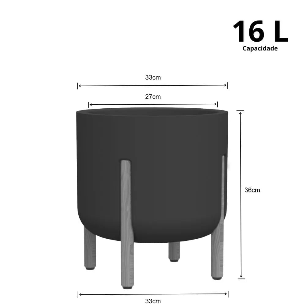 Vaso cilindrico decore 33