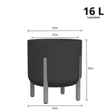Vaso cilindrico decore 33