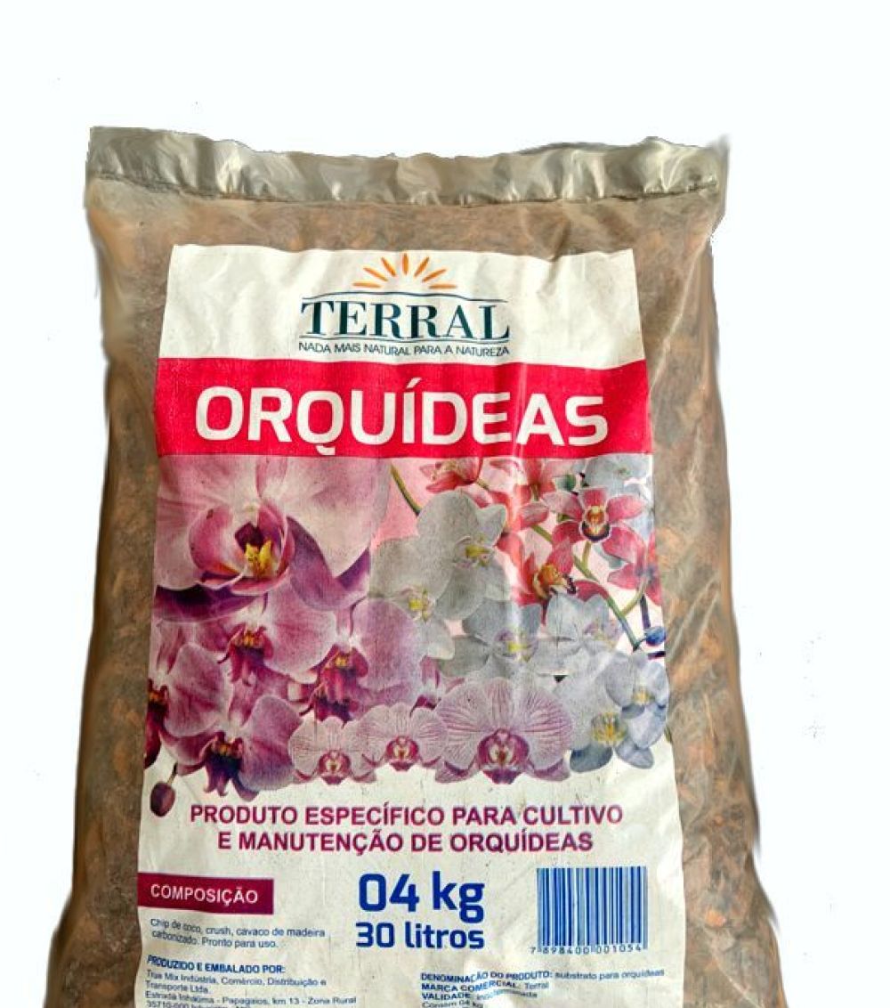 Substrato para orquidea
